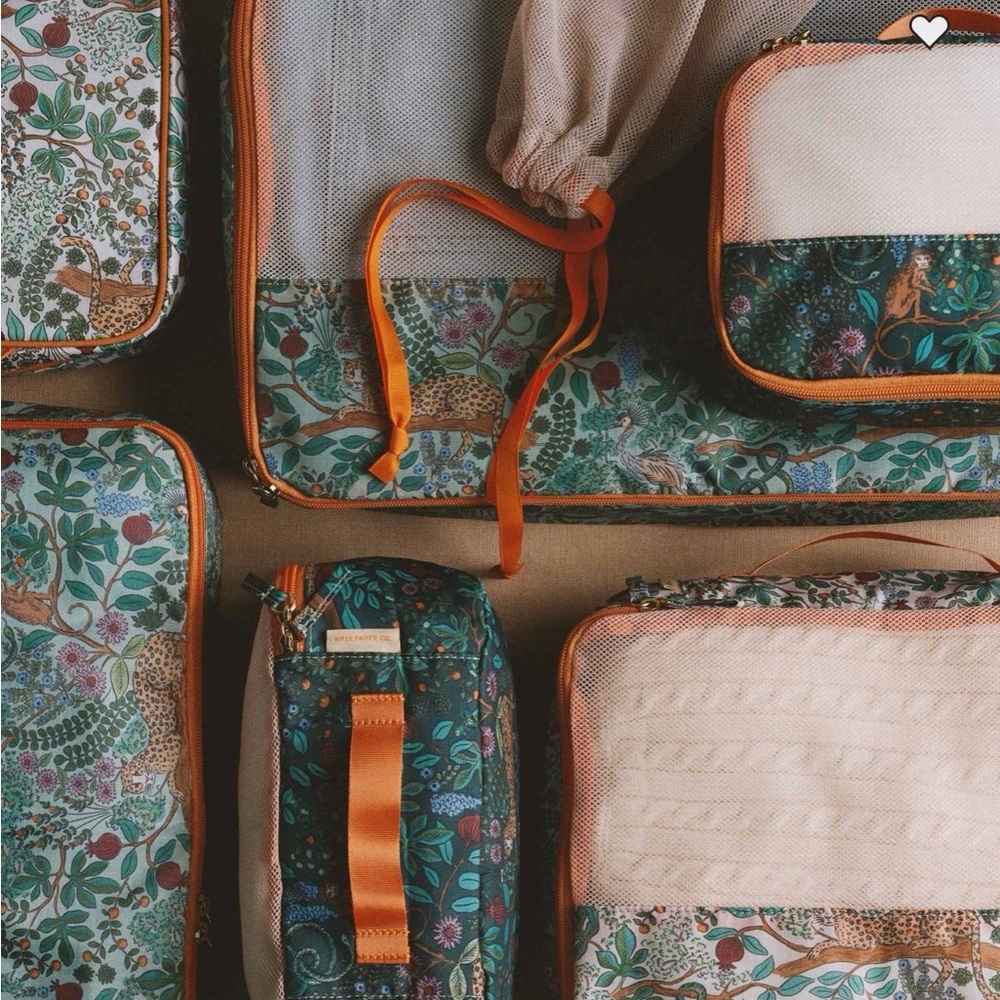 Rifle Paper Co. Packing Cube Set - Picture 5 of 13